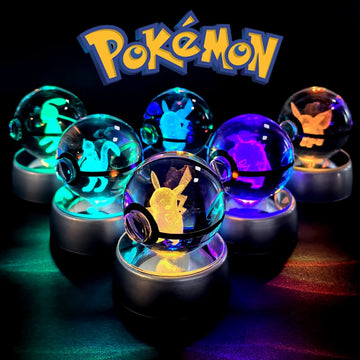 Pokémon 3D Crystal Ball Night Light